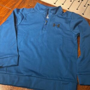 Boys youth small Under Armour quarter zip pullover.  Excellent condition.